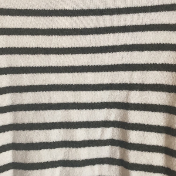 NTW MADEWELL WRAPFRONT SWEATER IN ELTHORNE STRIPE - Picture 9 of 10